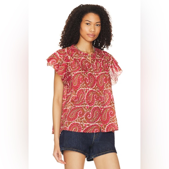 NWT Cleobella Calla Blouse Aurora - Picture 5 of 7